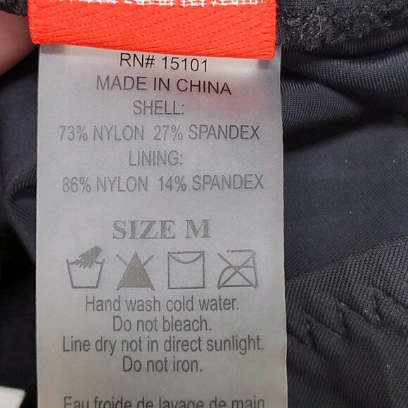 Red Carter Swimsuit Size 8 Medium Black One Piece Plunging Halter Neck Gold NWT - Picture 6 of 9